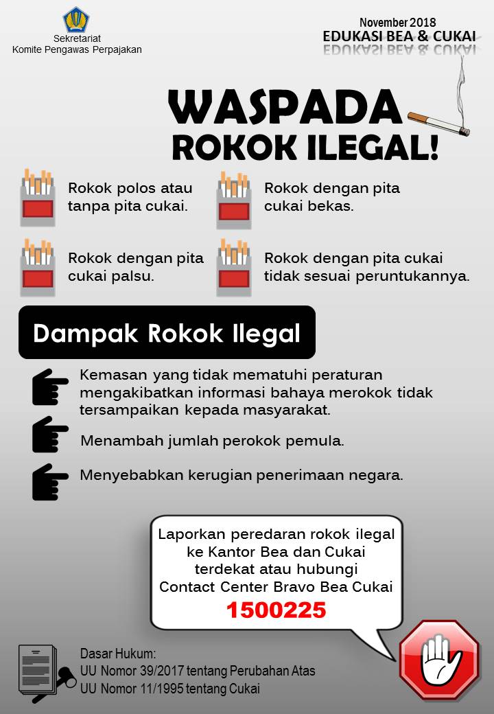 Dampak Negatif Rokok Ilegal